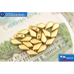 Kite Beads gold matte (00030/01710) 9x5mm