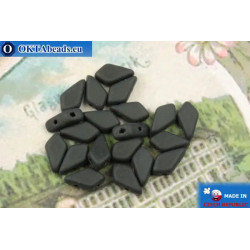 Kite Beads black matte (23890/84110) 9x5mm
