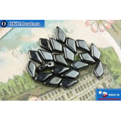 Kite Beads hematite (23980/14400) 9x5mm