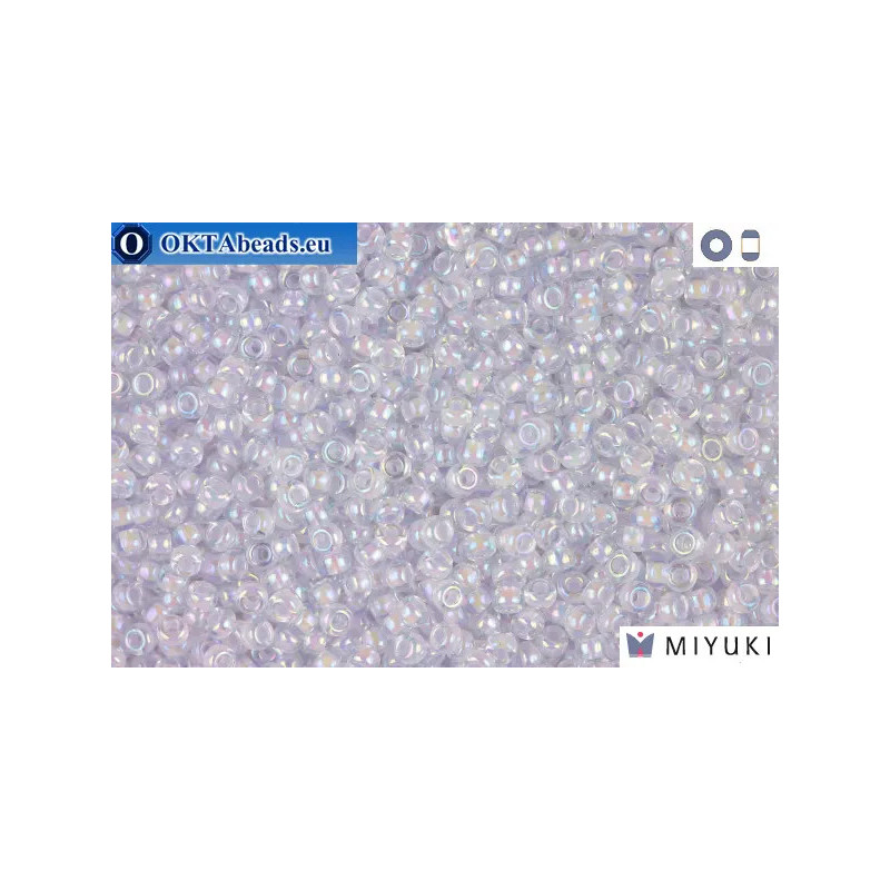 MIYUKI Beads Lined Lavender AB 11/0 (2211)