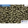Preciosa czech seed beads 1 quality grey metallic Terra (18549) 10/0
