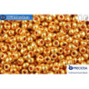 Preciosa czech seed beads 1 quality gold metallic Terra (18583) 10/0