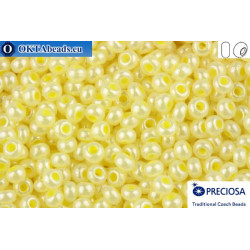 Preciosa czech seed beads 1 quality yellow pearl (37185) 10/0