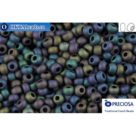 Preciosa czech seed beads 1 quality lilac iris matte (59205m) 10/0