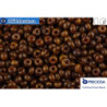 Preciosa czech seed beads 1 quality brown travertin (99110) 10/0