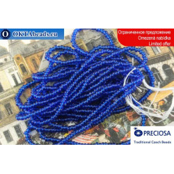 Preciosa Charlotte blue ~14/0