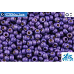 TOHO Beads Round Permafinish Matte Galvanized Violet (PF581F) 11/0