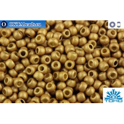 TOHO Beads Round Permafinish Matte Galvanized Golden Fleece (PF592F) 11/0
