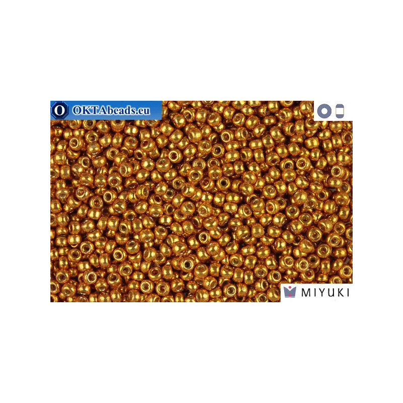 MIYUKI Beads DURACOAT Galvanized Yellow Gold 11/0 (4203)