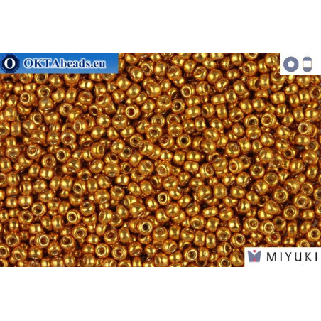 MIYUKI Beads DURACOAT Galvanized Yellow Gold 11/0 (4203)