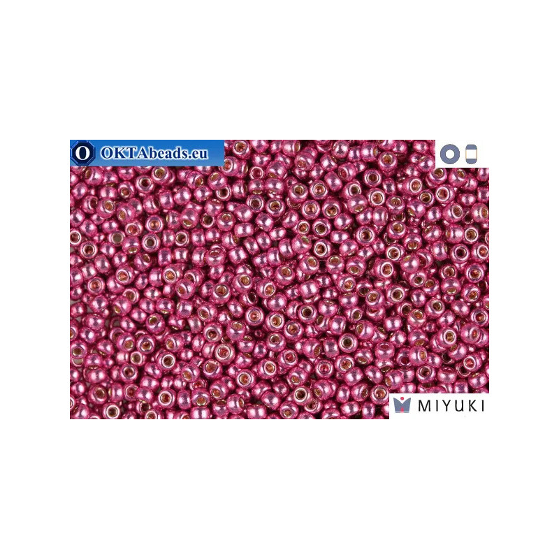 MIYUKI Beads DURACOAT Galvanized Hot Pink 11/0 (4210)