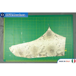 Soft Calf Leather snake finished ~ 0