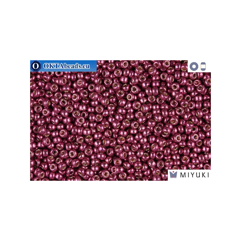 MIYUKI Beads DURACOAT Galvanized Magenta 11/0 (4219)