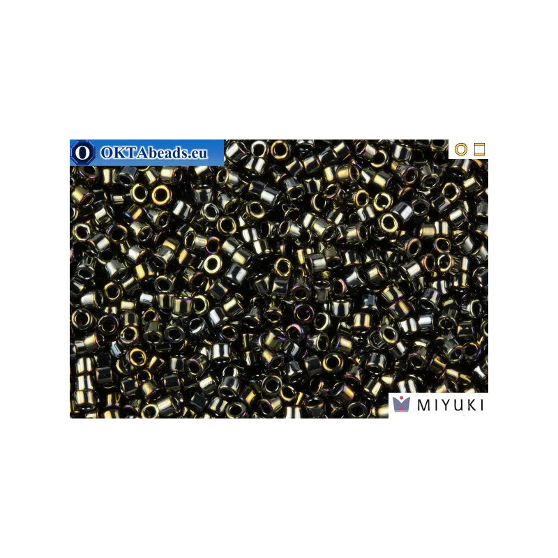 MIYUKI Beads Delica Metallic Dark Steel 11/0 (DB26)
