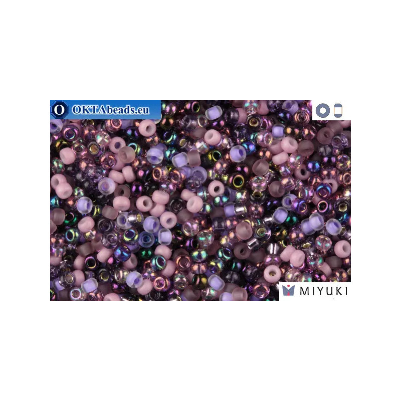 MIYUKI Beads Mix Lilacs 11/0 (mix01)