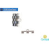 Soros III bead ending antique silver plate for Miyuki Tila 1pc