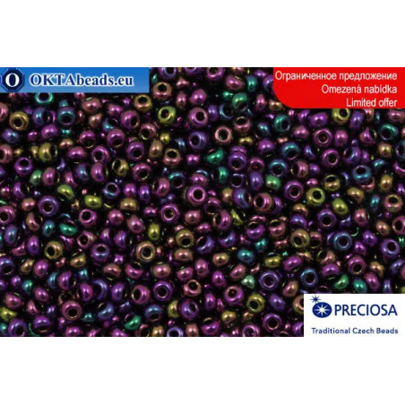 Preciosa czech seed beads lilac iris 10/0