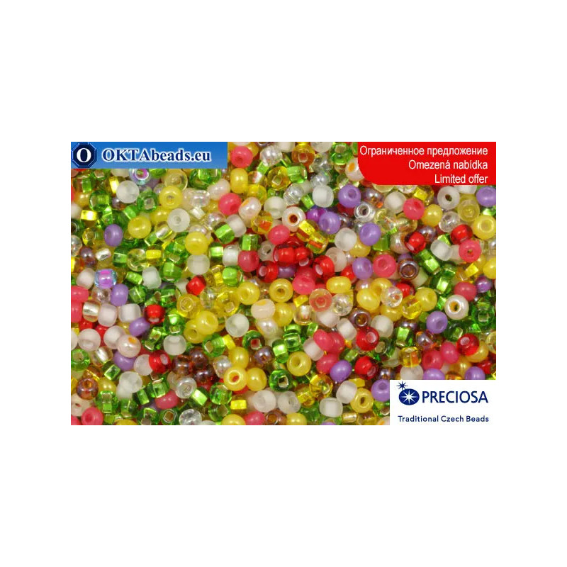 Preciosa czech seed beads mix 10/0