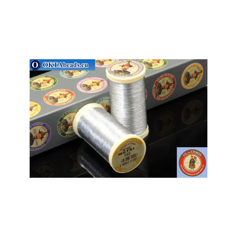 Threads Fil A Coudre Au Chinois Silver (122) 0