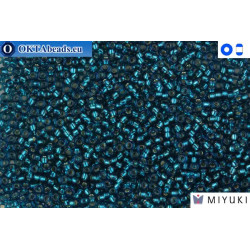 MIYUKI Beads Silver Lined Blue Zircon 15/0 (1425)