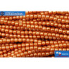 Czech glass pearls orange (70016) 3mm