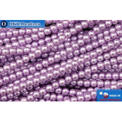 Czech glass pearls lilac (70022) 3mm