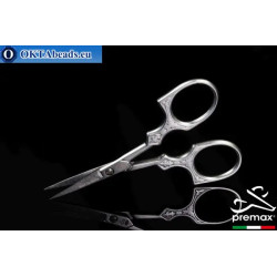 Embroidery Scissors Premax Matt Chrome 9cm