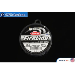FireLine Black Satin 6LB 0