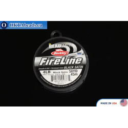 FireLine Black Satin 4LB 0