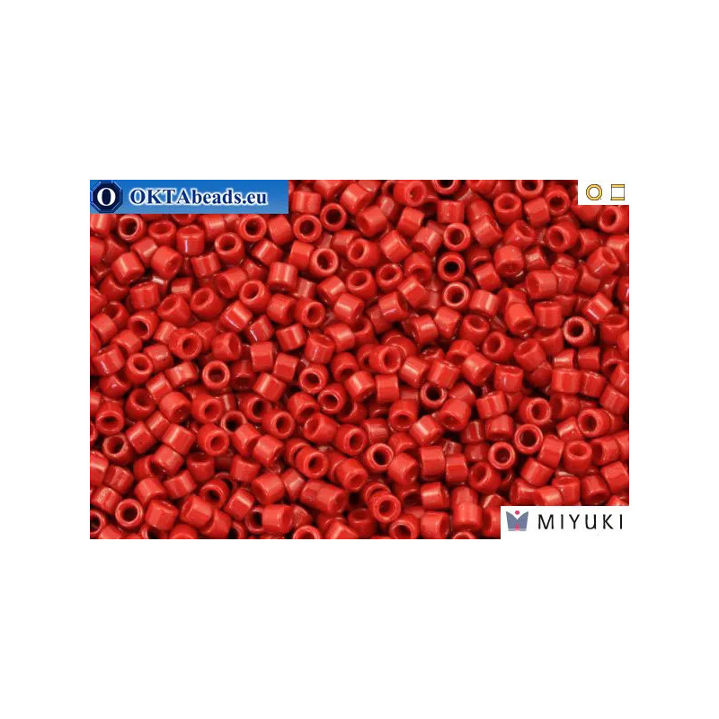 MIYUKI Beads Delica Duracoat Opaque Barn Red (DB2354) 11/0