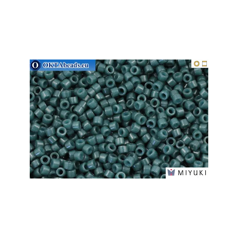 MIYUKI Beads Delica Duracoat Opaque Spruce Green (DB2358) 11/0
