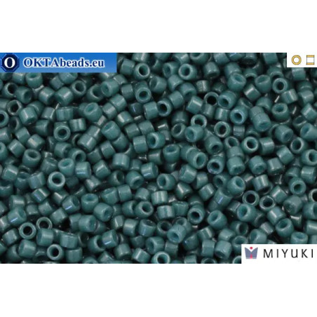 MIYUKI Beads Delica Duracoat Opaque Spruce Green (DB2358) 11/0