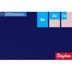 Modelling felt Rayher dark-blue ~1