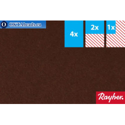 Modelling felt Rayher brown ~1