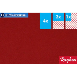 Modelling felt Rayher claret ~1
