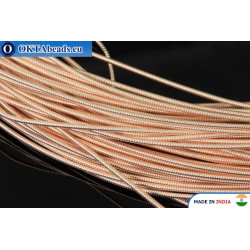 Smooth stiff gimp wire gold 1mm