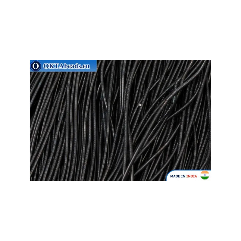 Smooth soft gimp wire black 1mm