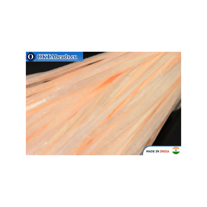 Pearl raffia pink 5mm