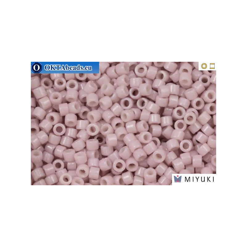 MIYUKI Beads Delica Duracoat Opaque Soft Pink (DB2361) 11/0