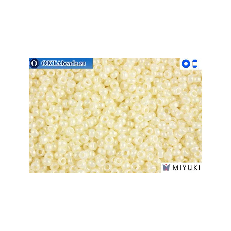MIYUKI Beads Ceylon Light Yellow 15/0 (594)