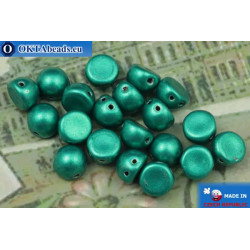 Cabochon Beads blue metallic (05A04) 6mm