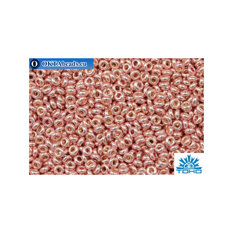 TOHO Beads Demi Round PermaFinish Galvanized Sweet Blush (PF552) 11/0