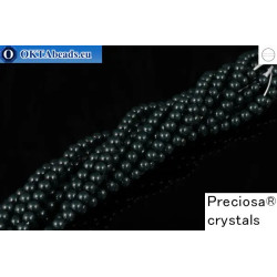Preciosa crystal pearls Malachite 4mm