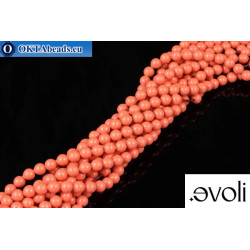Austrian crystal pearls Crystal Coral Pearl 4mm