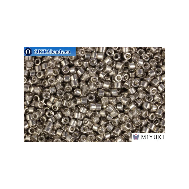 MIYUKI Beads Delica Galv Pewter (DB436) 11/0