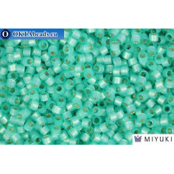 MIYUKI Beads Delica Silver Lined Mint Green Alabastr (DB627) 11/0