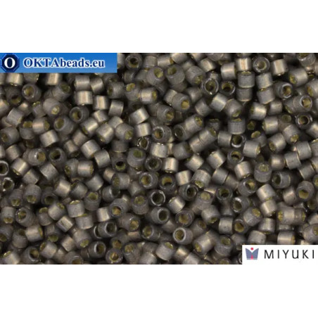 MIYUKI Beads Delica Silver Lined Taupe Alabaster (DB631) 11/0