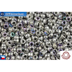 COTOBE Beads CZ Silver Etched Rainbow (04015) 11/0