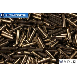 Miyuki Slender Bugle Bronze Metallic (457) 1