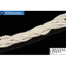 crystal pearls Crystal White Pearl (650) 2mm